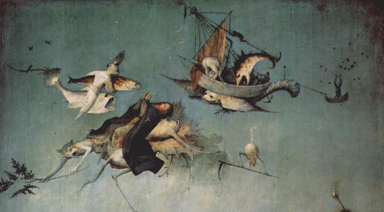Detail from Hieronymus Bosch Painting
